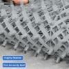 11.8 X 11.8 Inches Interlocking Drainage Tiles Bathtub Mat Soft Outdoor Patio Flooring Under Dining and Desk Tables(12pieces) view 4