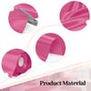 Yamkim Wide Hot Pink Satin Ribbon 12 inch 25 Yards Solid Fabric Ribbon for Cutting Ceremony kit Grand Opening Wedding Birthday Party Decoration Bows Chair sash view 3
