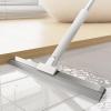 WEISUYUUS Silicone Scrubber Broom for Bathroom Floor Squeegee 36cm Width Heavy Duty Home Tool with Ergonomic Handle view 4