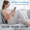 Binxalin 16 Head Deep Tissue Massage Gun, Handheld Percussion Massager for Back, Neck, Shoulders & Legs, 9 Modes, 9 Intensities, Muscle Recovery & Relaxation Gift for Men & Women view 2