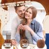 Heartfelt Gifting I Love You a Latte Gifts for Girlfriend Boyfriend, Funny Coffee Lover Presents for Her Him, Romantic Anniversary Valentines Day Keepsake, Handmade Crochet Coffee Bean Decor view 4
