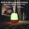 SPLITSKY 150ml Rechargeable Essential Oil Diffuser with 7-Color LED Light view 3