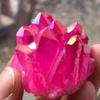 Stone Red Titanium Rainbow Halo Lemuria Quartz Cluster Crystal Point(1pcs) view 1