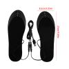 1 Pair Customizable Heated Insoles Electric Heating Foot Warmer USB Shoe for Indoor Warmth USB Shoe Foot Warmer Pad Winter Sock Mat view 3