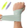 Adjustable Wrist Brace for Pain Relief, Carpal Tunnel & Tendonitis Support Ergonomic Compression, Breathable & Anti-Slip Design, Fits Left & Right Hand, Ideal for Sports, Gaming & Office Use Green view 1