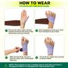 Adjustable Wrist Brace for Pain Relief, Carpal Tunnel & Tendonitis Support Ergonomic Compression, Breathable & Anti-Slip Design, Fits Left & Right Hand, Ideal for Sports, Gaming & Office Use Green view 2