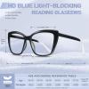 ORANZI Reading Glasses for Women, 1.00 Fashion Oversized Blue Light Readers view 3