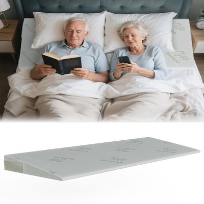 GIVANLEE King Size Wedge Pillow for Acid Reflux Relief,Mattress Wedge,6" H
