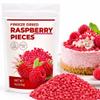 5oz Freeze Dried Raspberries Pieces No Sugar Added, 100% Real Crunchy Raspberries, Natural Fruit Snack for Kids & Adults, Non-GMO Healthy Topping for Yogurt, Smoothies, Cereal & Baking view 1