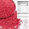 5oz Freeze Dried Raspberries Pieces No Sugar Added, 100% Real Crunchy Raspberries, Natural Fruit Snack for Kids & Adults, Non-GMO Healthy Topping for Yogurt, Smoothies, Cereal & Baking view 2