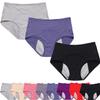 Incontinence Underwear Women, Leak-Proof Underwear, Incontinence Panties Protector Undies, Reusable & Washable (3PCS-B,Large) view 1