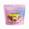 Amazing Grace Snack - California Trial Mix, Amazing Grace Snack - Prayerfully made sweet treats, Pack of 6, For Kids & Grown-ups, Stand-up Resealable bags, USA snacks, Snacks for all seasons, Healthy Snacks view 1