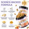 Lysine for Cats, 500ct Cat Immune Support Chews, L-Lysine Supplement for Cats with Colostrum, Omega-3, Soothes Sneezing, Runny Nose & Upper Respiratory Support, Crunchy & Creamy, Chicken Krill Flavor view 4