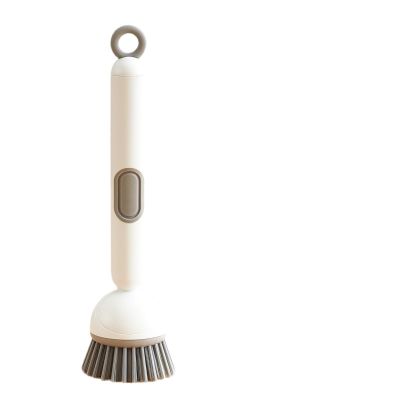 Long Handled Rotating Pot Brush with Liquid Addition