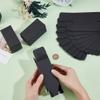 BENECREAT 50 Pcs Paper Gift Box, 2x2x4 Inch Black Rectangular Cardboard Boxes for Birthday Favor, Party Favor and Valentine's Day Favor Packaging view 3