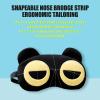 2PCS Cute Eye Mask for Sleeping - Soft Lightweight Eye Cover with Adjustable Strap, Funny Eyeshade Covers, Sleeping Mask for Blindfold Game view 3