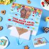 Wauprant Cute Otter Birthday Gift Bag Couple Otter Birthday Bag with Tissue Paper Greeting Card My Otter Half Theme Bday Party Decorations Supplies for Under the Sea Animal Lover view 3