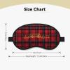 School Bus Driver Heartbeat Polyester Satin 3PCS Blackout Sleep Mask Adjustable Strap Men Women Comfortable Eyeshade Night Travel1 view 4