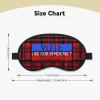 Vote Like Your Democracy Depend On It Polyester Satin 3PCS Blackout Sleep Mask Adjustable Strap Men Women Comfortable Eyeshade Night Travel0 view 4