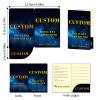 1000pcs Custom Personalized Motel Key Card Protection case - 14PT Coated Paper Credit Card Protection case, can Print The Enterprise Logo, Enjoy Your Hotel Key Card Cover view 2