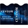 1000 Pcs Custom Hotel Key Card Envelope Pocket-Style Key Card Holder Sleeves (2.4 x 3.5 Inch) Enjoy Your Stay Keycard Cover for Hotels view 1