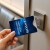 1000 Pcs Custom Hotel Key Card Envelope Pocket-Style Key Card Holder Sleeves (2.4 x 3.5 Inch) Enjoy Your Stay Keycard Cover for Hotels view 2