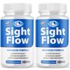 (2 Pack) Sight Flow Capsules, Official SightFlow Eye Health Support Pills with All Natural Ingredients, Sight Flow Advanced Eye Health Support with Premium Vitamins for Women and Men (120 Capsules) view 1