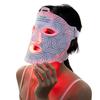 supersred Red Light Therapy for Face at Home, 4 Modes LED Mask 660nm Red Light & 850nm Infrared Light Therapy, With a Portable Rechargeable Timer Controller, 240 Chips (White) view 2