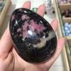 TYSTABPC Rose Stone Crystal Quartz Gem Egg Room Decoration Home furnishings Aquarium Birthday Present (Size : 300-350g) view 4