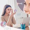CASOWAT Humming Bird Contact Lens Case, Portable Round Travel Case with Mirror And 2 Pots, Leak-Proof Compact Storage for Daily Use view 4