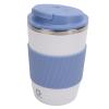 Aqur2020 Premium Stainless Steel SelfStirring Mug with Lid for Office Protein Shakes, Blue view 1
