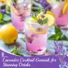 100+ Edible Lavender Sprigs for Cocktails & Dessert, 6.69'' Edible Flowers for Drinks Garnish Tea DIY Craft, Food Grade Culinary Lavender Flower Bud 1.27oz(36g) view 2