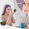 CASOWAT Cute Capybara Contact Lens Case, Portable Round Travel Case with Mirror And 2 Pots, Leak-Proof Compact Storage for Daily Use view 4