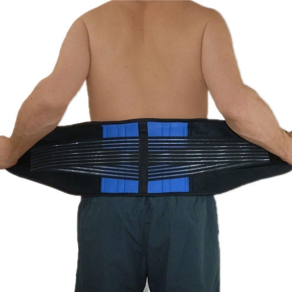 Large Size 5XL 6XL Back Brace for Lower Back Pain Women Men Adjustable Waist Support Brace Sciatica Lumbar Decompression Belt for Heavy Lifting, Gym, Workouts(Small)