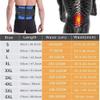 Large Size 5XL 6XL Back Brace for Lower Back Pain Women Men Adjustable Waist Support Brace Sciatica Lumbar Decompression Belt for Heavy Lifting, Gym, Workouts(Small) view 2