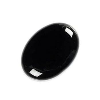 Arwacraft 23.50 Carat Sulemani Hakik Stone Original Lab Certified Natural Black Onyx Gemstone For Man Or Women-B0C8JPCSMRNAMZ