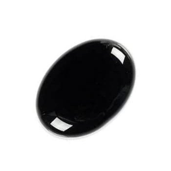 Arwacraft 23.50 Carat Sulemani Hakik Stone Original Lab Certified Natural Black Onyx Gemstone For Man Or Women-B0C8JPCSMRNAMZ