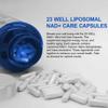 23WELL NAD+ Ultra Cell Care Capsules with Liposomal NAD+ Calcium Alpha Ketoglutarate & Trans-Resveratrol, 60 Capsules Supplements view 3