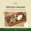 48packsNINZIA Protein Cracker 10g Protein & 7g Fiber, Savory Vegan Snack with Konjac Coating, No Added Sugar, 1.8 oz view 2