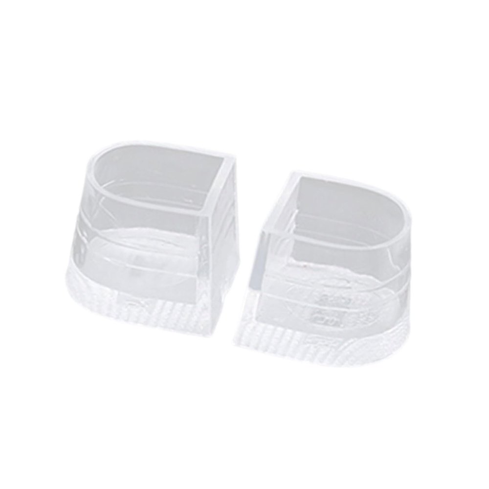 2 Pcs Silicone Heel Stoppers Caps Latin Stilettos Dancing Cover High Protectors for Wedding Silicone Stoppers Cover High Prot