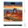 Arches National Park Bathroom Scale for Body Weight 400 Lb Weight Scale with High Precision Sensors Tempered Glass Highly Accurate Digital Weighing Machine for People view 2