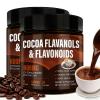 High Flavanol Cocoa Powder, Cocoa Flavanols 1200mg & Flavonoids, Improve Circulation, Energy, Supports Heart Health (2) view 1