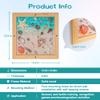 14" Seashell Texture Board Ocean-Themed Sensory Wall Panel for Kids, Engaging Wooden Touch & Feel Activity Board for Sensory Rooms, Classrooms, Therapy Centers & Home Learning view 2