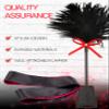 Feather Tickler Satin Eye Silk Mask Set view 4