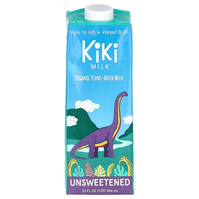 Kiki Milk Organic Plant-Based Milk, Unsweetened, 32 fl oz (946 ml)