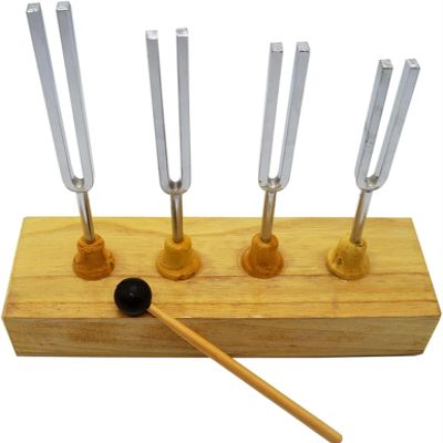 EUQKKWLOY Resonance Tuning Fork Set - Sound Propagation & Vibration Experiment Equipment for Physics Labs
