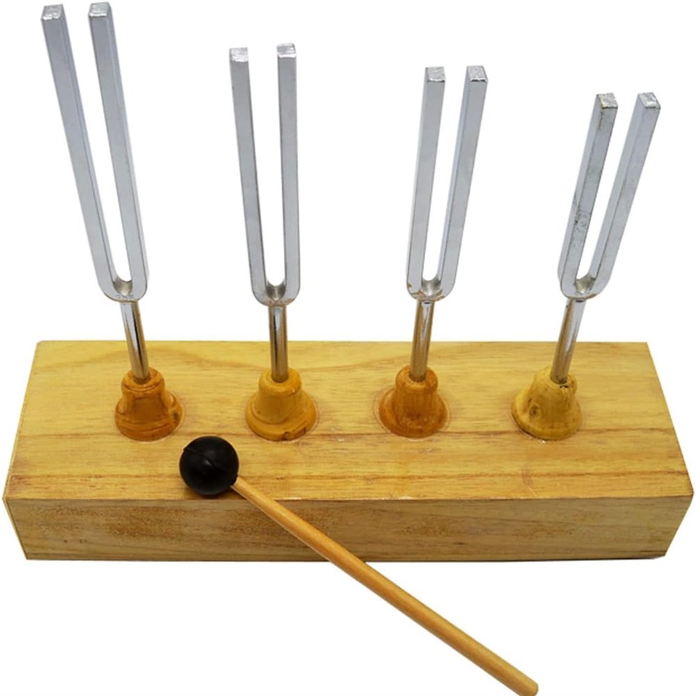 EUQKKWLOY Resonance Tuning Fork Set - Sound Propagation & Vibration Experiment Equipment for Physics Labs