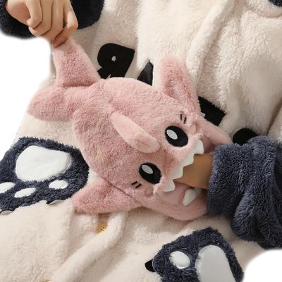 Furry Hand Warmer Cartoon Hand Muffs Thicken Cushion Winter Cold Weather Thermal Compress Accessories Winter Accessories