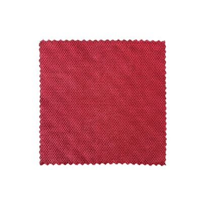 kinganrun Corn Pattern Microfiber Cloths, Super Absorbent, No Shedding, Kitchen Cleaner for Grease, 12-Pack(Red)