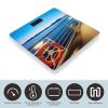 Pool Party Cruise Ship Scale for Body Weight Anti-Slip Sturdy Tempered Glass Weighing Machine Highly Digital Accurate Bright LCD Bathroom Scale for Household Gift view 3